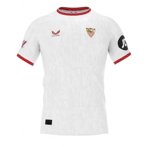 Pánský Fotbalový dres Sevilla 2024-25 Domácí Krátký Rukáv